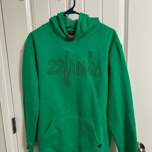 Bright Green youth hoodie